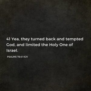 Psalms 78:41