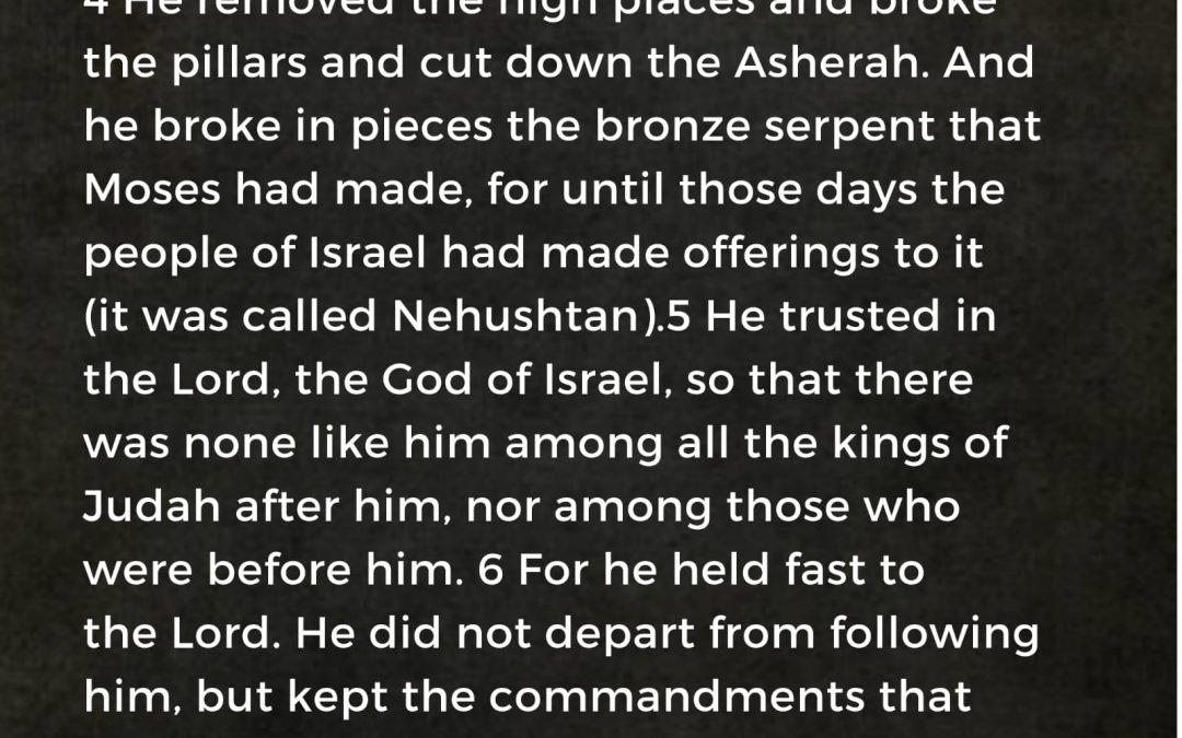 Why church? – Part 6 idols?